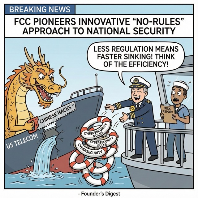 FCC ignores Chinese hacks, scraps cybersecurity rules