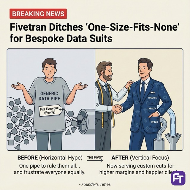Fivetran pivots to verticalized data integration offerings