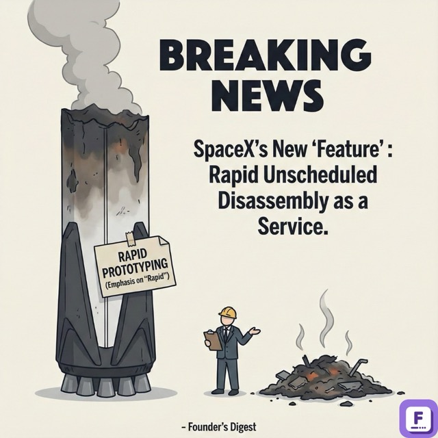 Starship Explosion Cements Artemis Delay To 2028—Legacy Aerospace Gains 24-Month Reprieve