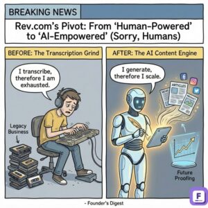Rev.com shifts away from transcription services to AI content generation