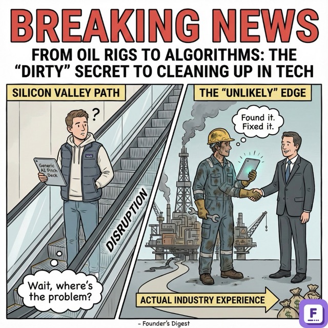 Unlikely founder finds edge in industrial tech with oil rig roots