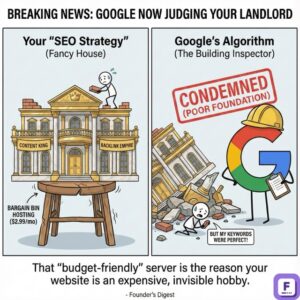 Web hosting emerges as critical SEO infrastructure factor